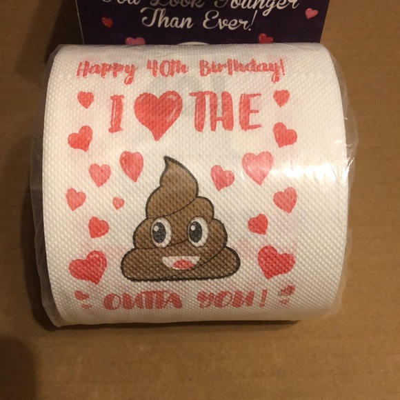 aozito Other - 40th Birthday gift, Funny a toilet roll, 💩